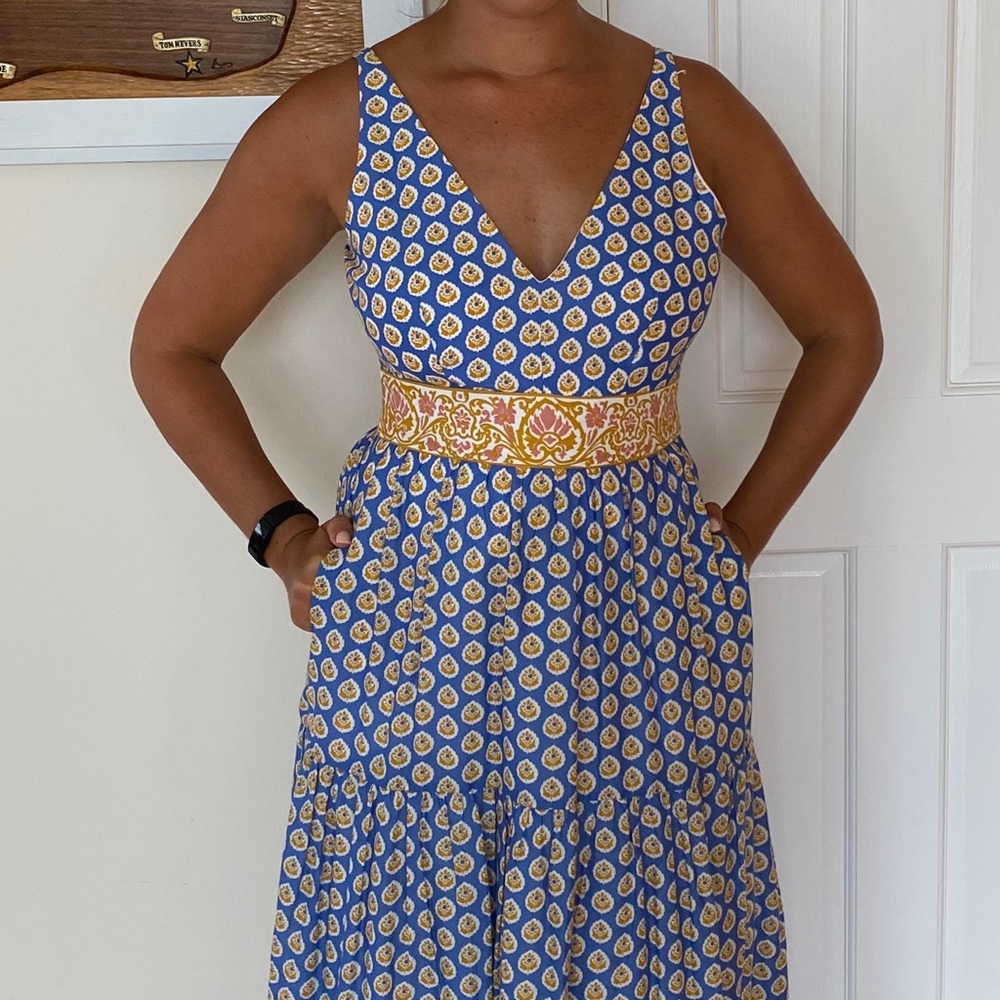 J. Crew Point Sur Maxi Dress